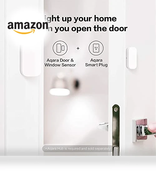 Zigbee Door and Window Sensor — Smart Home Hubs & Controllers, Aqara
