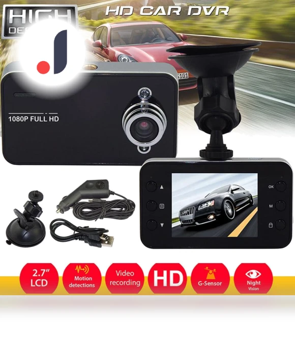 1080P Car Dash Cam with Night Vision Lamp — Dashboard Cameras, LIAESMART