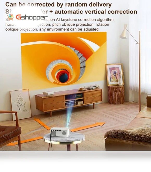 2.69 inch LCD Display HD Smart LED Projector — Home Theater Projectors, WOWOTO