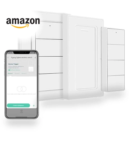 4-Way Remote Control Button Switch — Smart Home Hubs & Controllers, Blindsmart