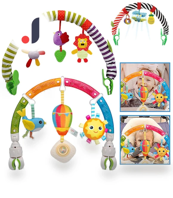 Baby Stroller Arch Toy — Travel Toys for Kids, Bai Fen Bai Toys