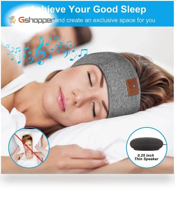 Bluetooth Headband Headphones Sleep Mask — Sleep Masks
