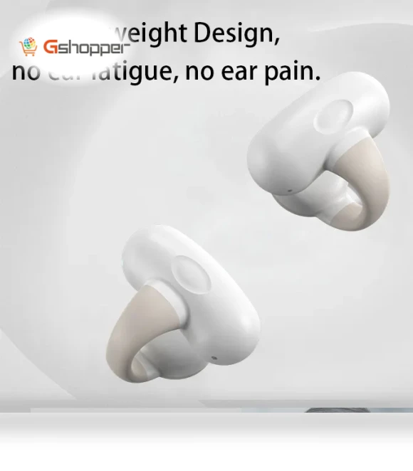Bluetooth Headset 5.3 Ear Clip Type — Headsets, NIYE