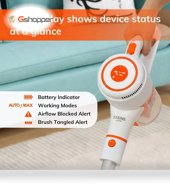 Cordless Handheld Vacuum with Powerful Suction — Sweepers, ILIFE