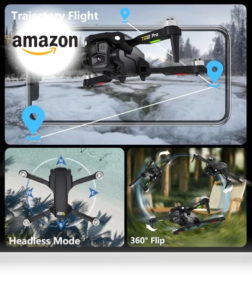Foldable Drone with Camera 4K HD — Drones, Toladrone