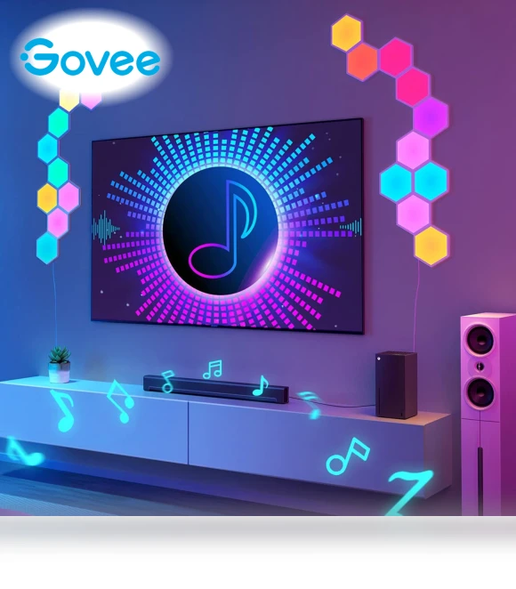 Glide Hexa Light Panels — Commercial Lighting Solutions, Govee