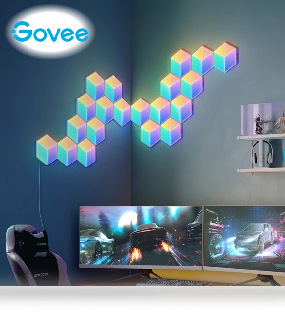 Glide Hexa Pro LED Light Panels — Commercial Lighting Solutions, Govee