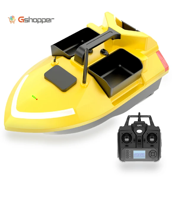 GPS Self-Illuminating RC Fishing Bait Boat — GPS Accessories