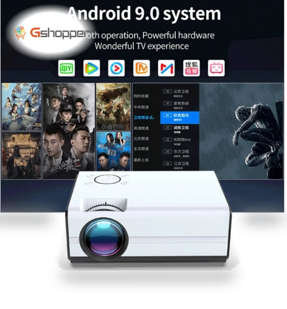 HD LED Smart Projector — Home Theater Projectors, WEJOY