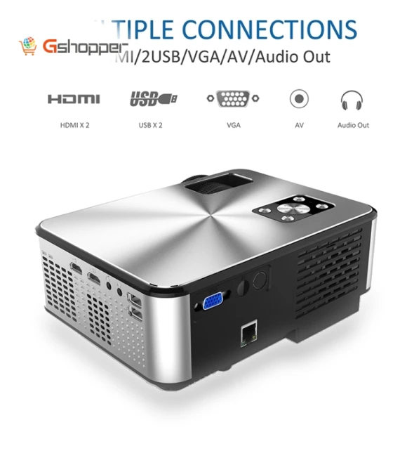 HD Same Screen Smart Projector — Home Theater Projectors, Cheerlux