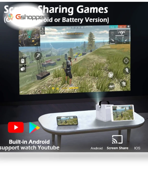 HD Smart Projector — Home Theater Projectors, WEJOY