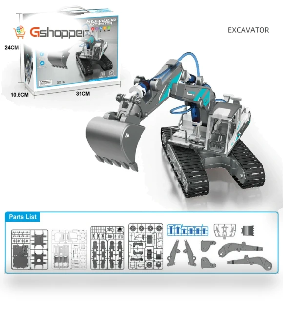 Hydraulic Power Crawler Excavator — Construction Kits