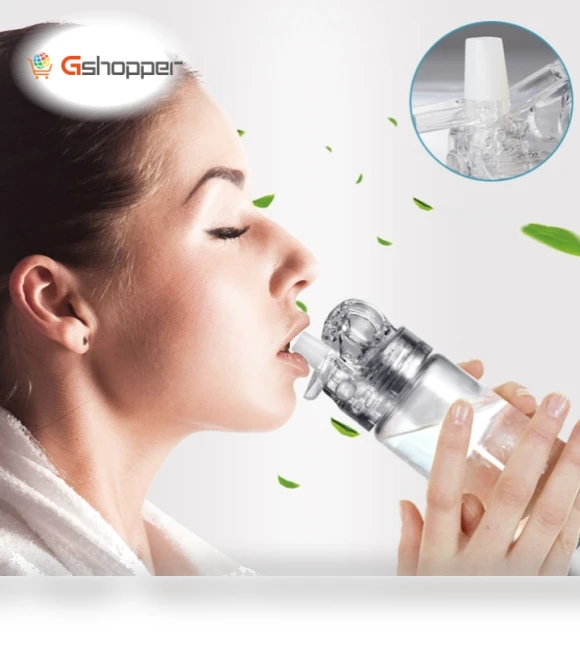 Hydrogen-rich water cup with LED light — Travel Mugs & Tumblers