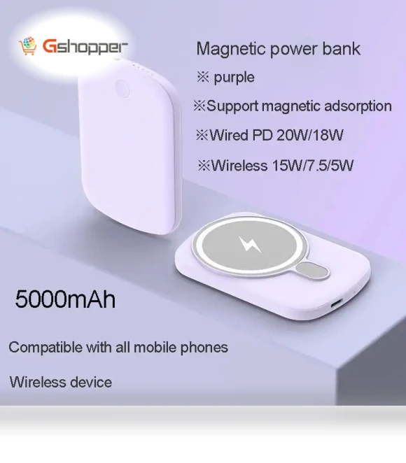 Magsafe Magnetic Wireless Charging Power Bank — Chargers