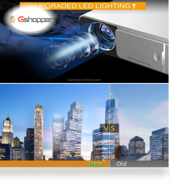 Mini Smart Home HD Projector — Home Theater Projectors