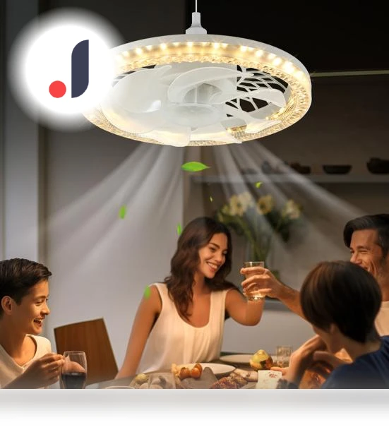 Modern LED Ceiling Fan — Ceiling Fan Lighting Solutions, Household Good