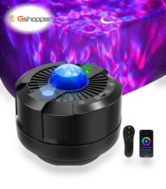 Moon Star Projector Light — Night Lights