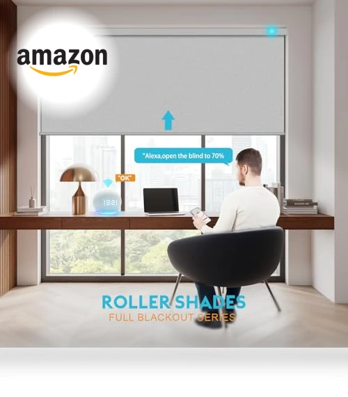 Motorized Blinds with Remote — Honeycomb, Blindify