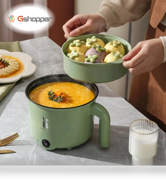 Multifunctional Electric Cooker — Portable Cooking Solutions