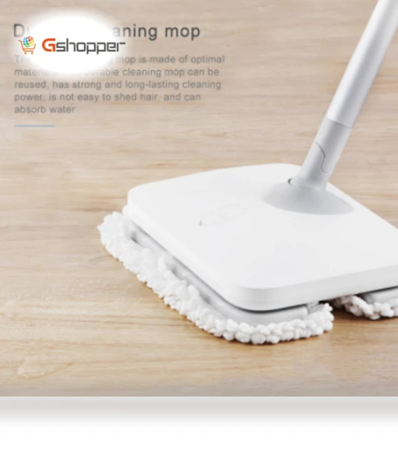 Portable Handheld Wireless Mopping Machine Wet Mop Broom Cleaning Cloths Accessories — Accessories, Xiaomi