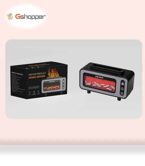 Retro Fireplace Aromatherapy Machine — Air Moisturizers