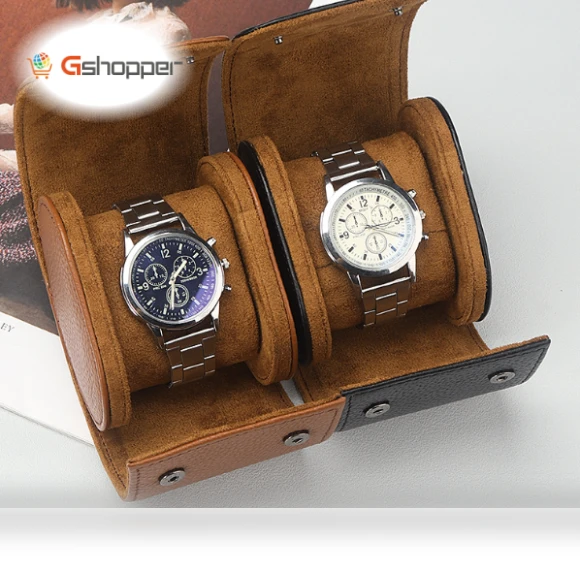 Retro Portable Watch Box — Cabinets & Cases