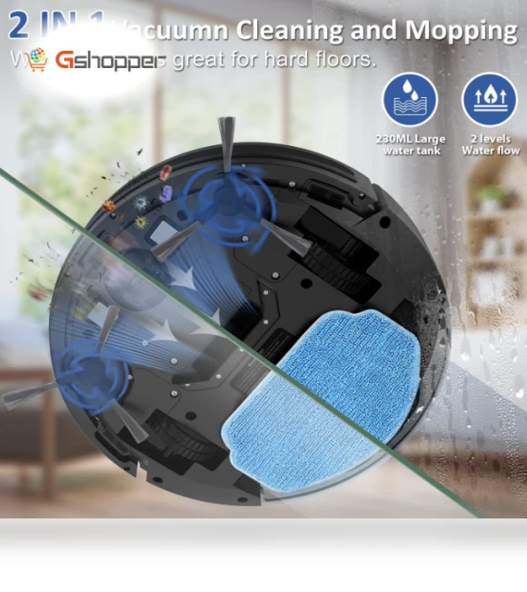 Robot Vacuum and Mop Combo — Smart Cleaning Robots, onson