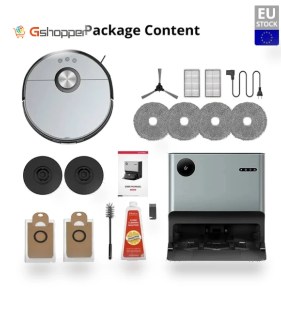 Robot Vacuum Cleaner with Fully-Automatic Station — Smart Cleaning Robots, Ultenic