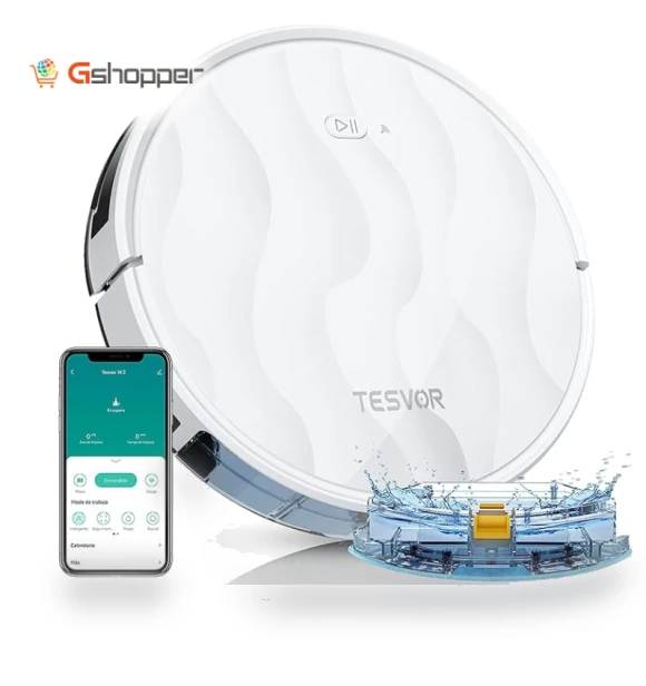 Robot Vacuum Cleaner with Mop Function — Smart Cleaning Robots, Tesvor