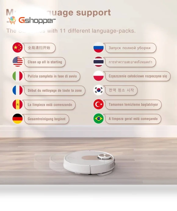 Robot Vacuum Cleaner with Mopping — Smart Cleaning Robots, Viomi