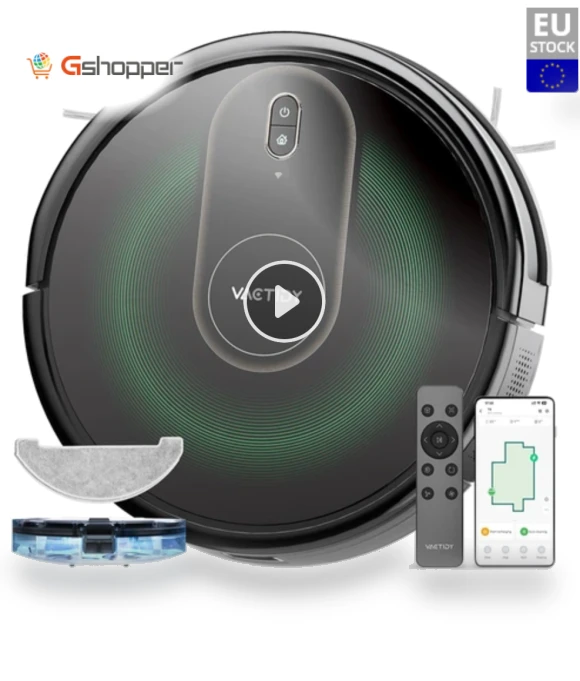 Robot Vacuum Cleaner with Mopping — Smart Cleaning Robots, actidy