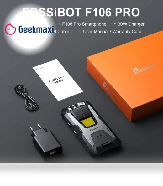 Rugged Smartphone — Dry Bags, FOSSiBOT