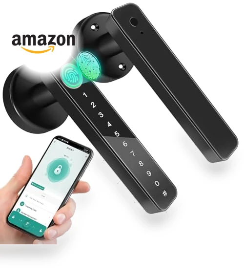 Smart Fingerprint Door Knob — Locks, XCOUI