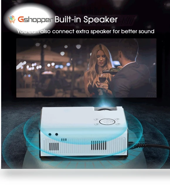 Smart HD Projector — Home Theater Projectors, WEJOY