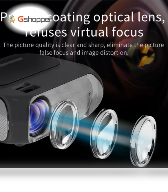Smart HD Projector — Home Theater Projectors, AOGUI