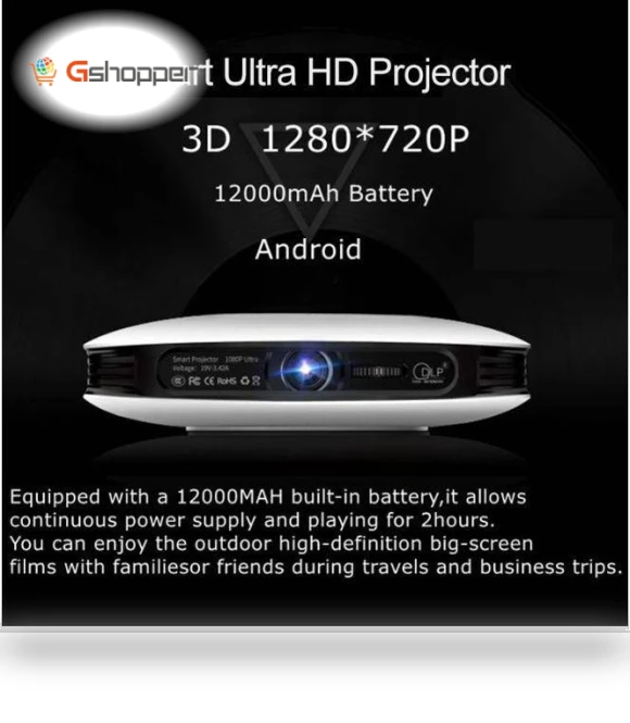 Smart Laser 3D Projector — Home Theater Projectors, Microjet
