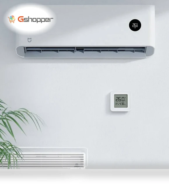 Smart LCD Screen Digital Thermometer — Home Climate Control, Xiaomi