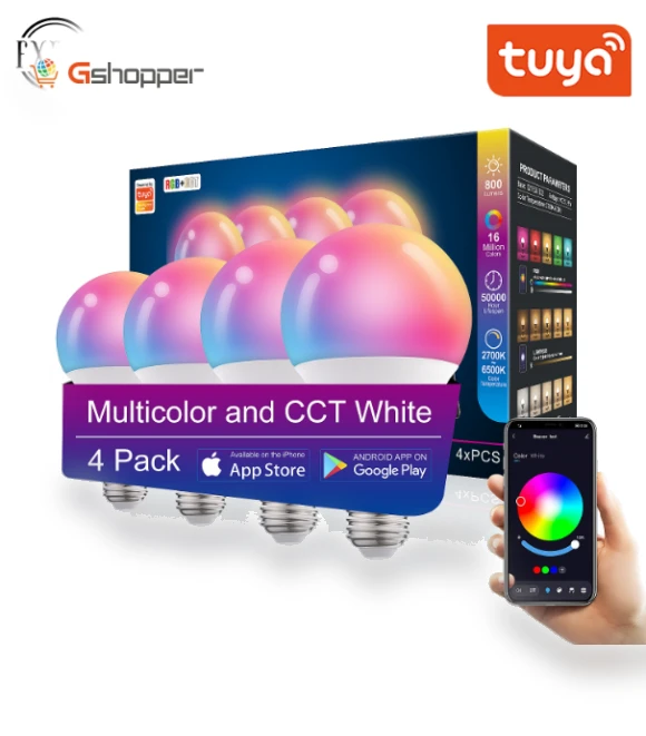 Smart Light Bulb — LED, Tuya
