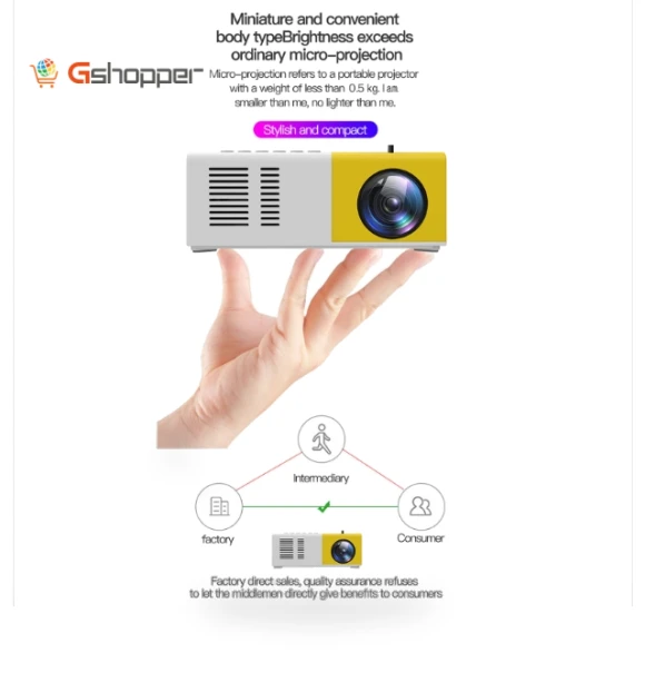 Smart Mini HD Projector — Home Theater Projectors