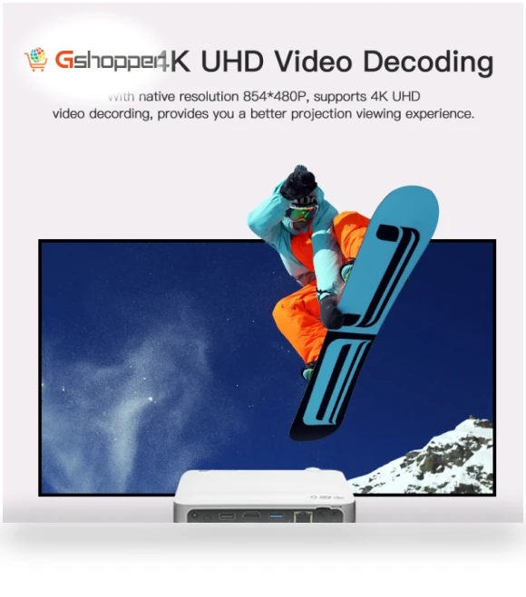 Smart Projector — Home Theater Projectors, WOWOTO