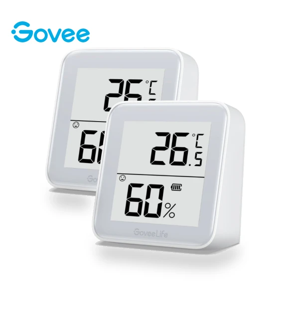 Smart Thermo-Hygrometer 2s E-Ink — Home Climate Control, GoveeLife