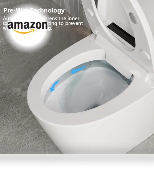 Smart Toilet with Heated Seat and Auto Flush — Bathroom Essentials, Deer Valley