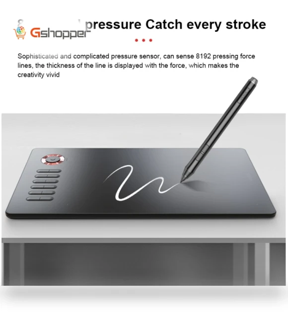 Smart Touch Electronic Graphic Tablet — Digital Drawing Tools, VEIKK
