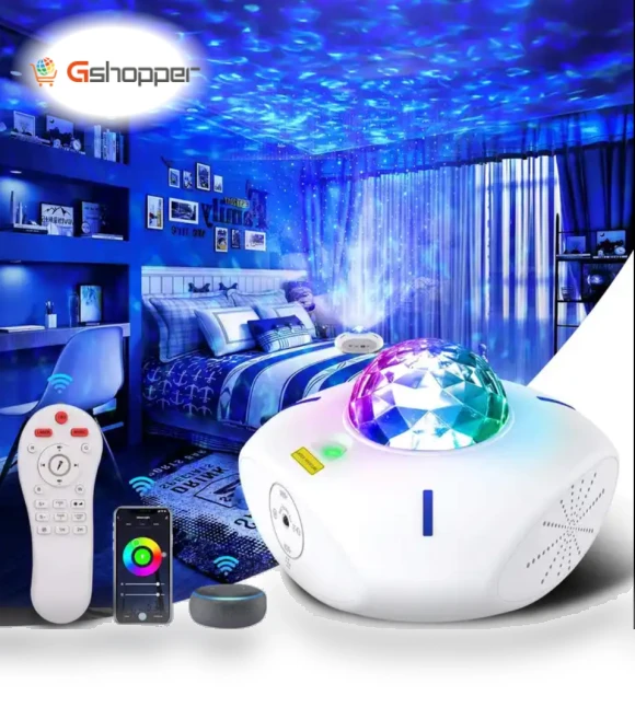 Touch Smart LED Laser Star Starry Projector Lamp — Night Lights