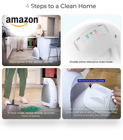 Touchless Vacuum Automatic Dustpan — Vacuums, EYE-VAC
