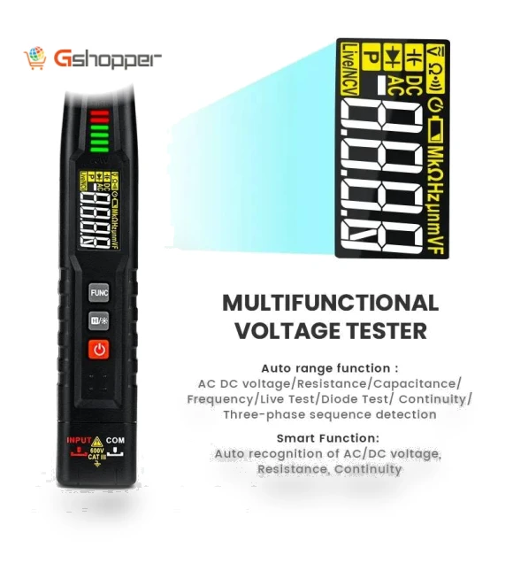 TRUE RMS Smart Pen Multimeter — Electrical Testers, KAIWEETS