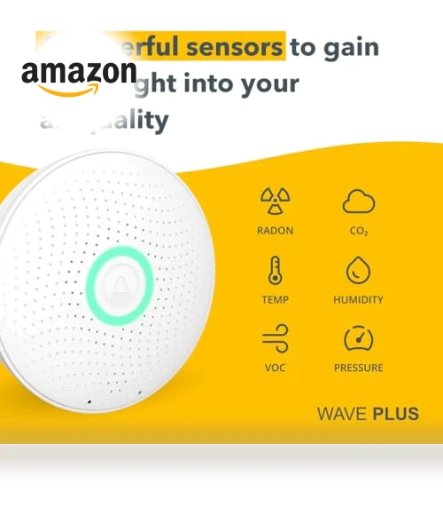 Wave Plus - Radon & Air Quality Monitor — Air Quality Monitors, Airthings