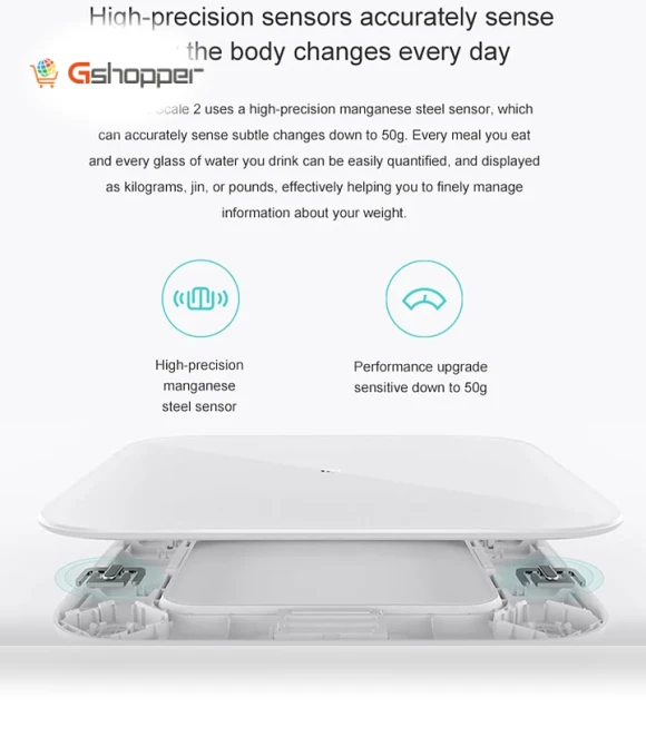 Weight Scale 2 Portable LCD Display for Body Fat — Luggage Scales, Xiaomi