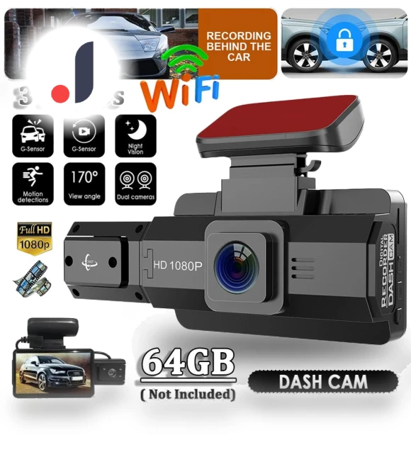 3-inch Car Dash Cam — Dashboard Cameras, PRISMA