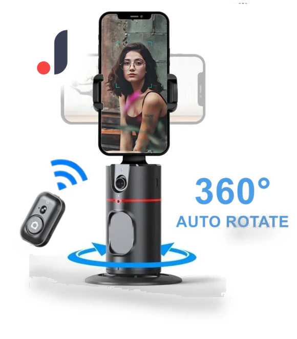 360-Degree Rotating Smart Tracking Robot Operator — Selfie Sticks, Bai Fen Bai Electronic